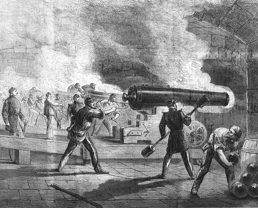 1861 battle to save Fort Sumter